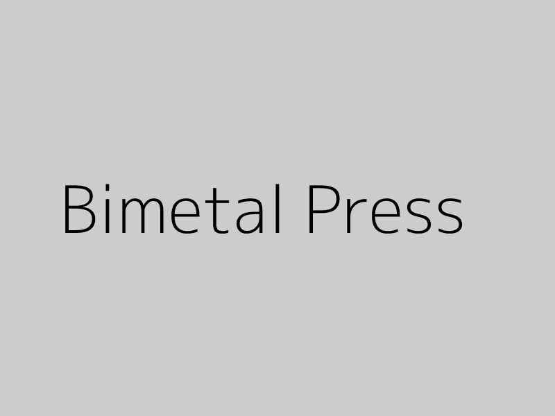 Bimetal Mechanical Press 60 Ton