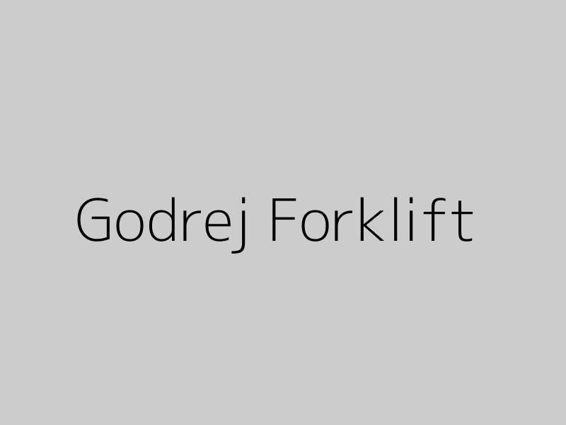 Godrej GFE-20 Forklift