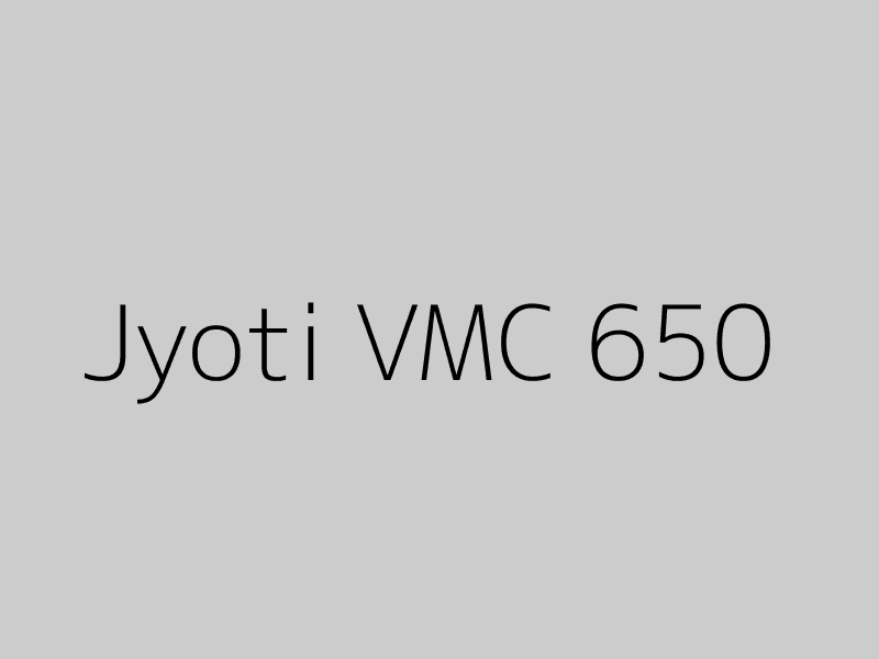Jyoti CNC VMC 650