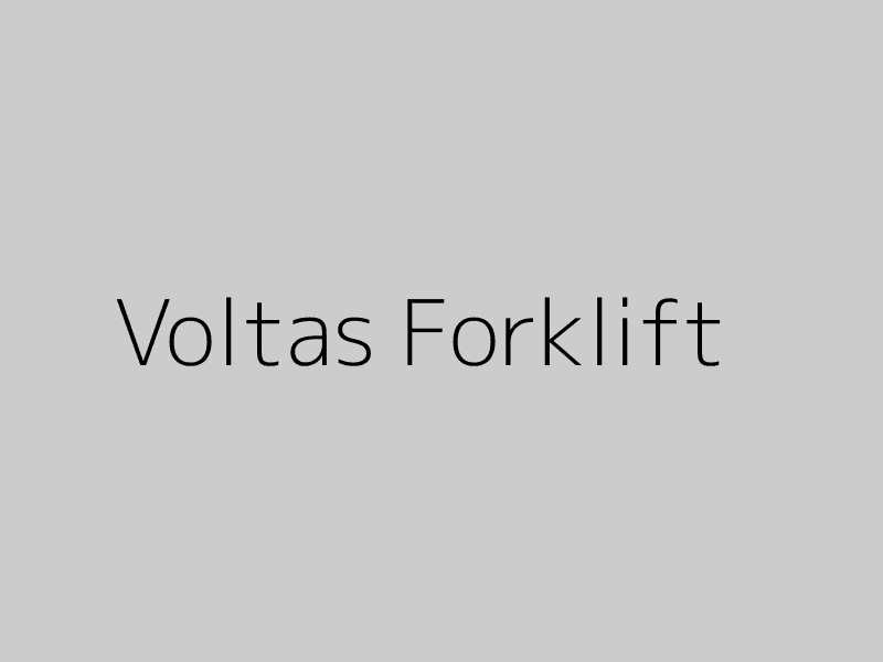 Voltas VFE-30 Forklift